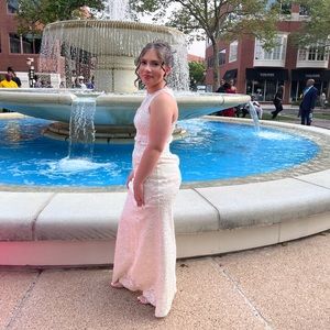 Beautiful White Formal Dress